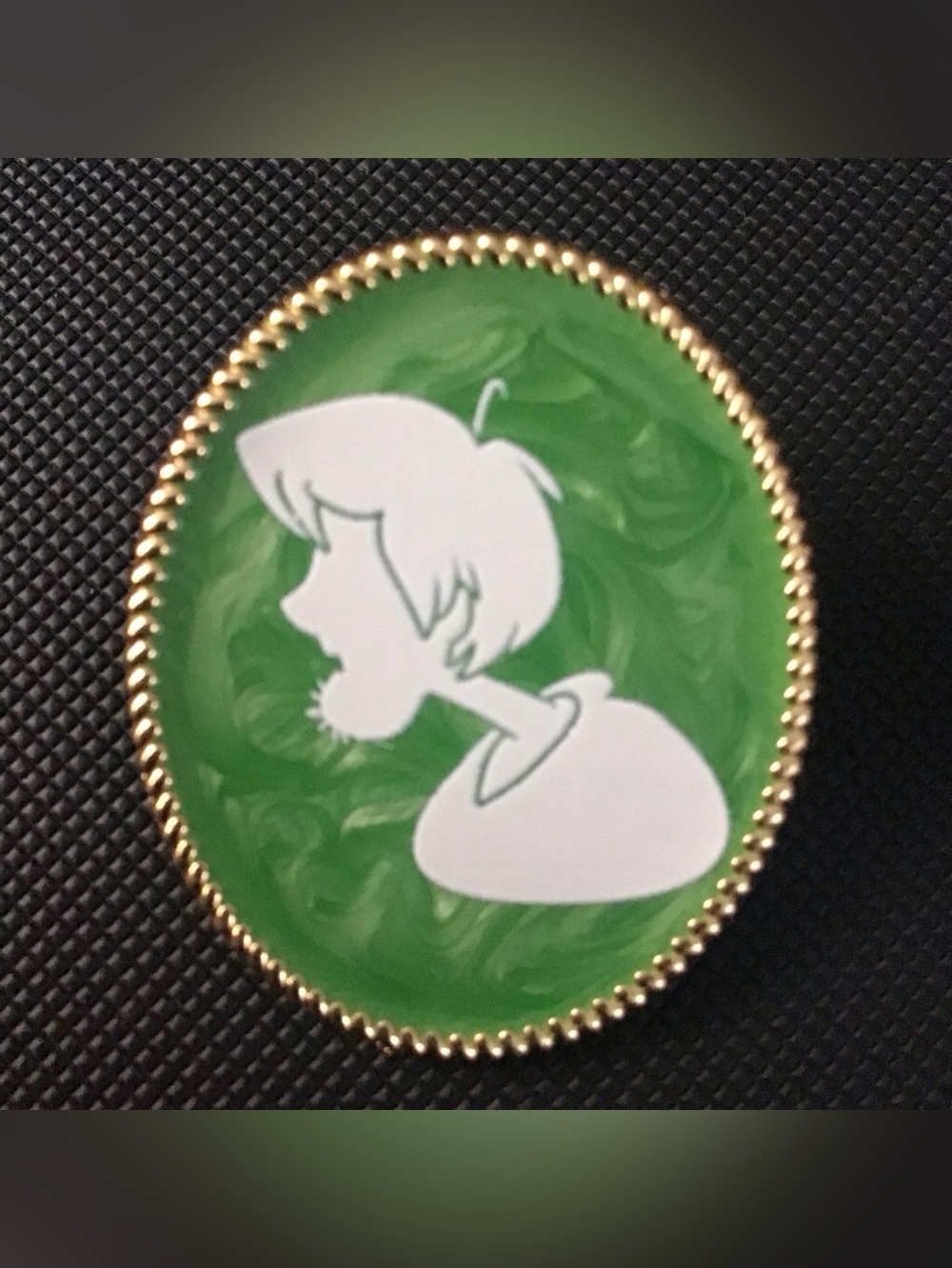 Scooby-Doo! Cameo Style Shaggy Rogers Portrait Enamel Pin Cartoon Network